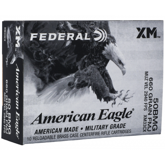 FEDERAL AMERICAN EAGLE .50 BMG