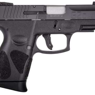 Taurus G2c DAO Pistol 1G2C403110, 40 S&W, 3.20″, Light Rail, Polymer Grips, Black Finish, 10 Rds