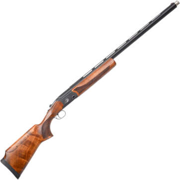 Pointer SCT Basic Trap Youth 12 Gauge Break Action Shotgun 28″ Ported Barrel 1 Round Adjustable Cheek Piece Walnut Stock Black Finish