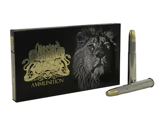 Nosler Safari Ammunition 470 Nitro Express 500 Grain Solid 500 Round
