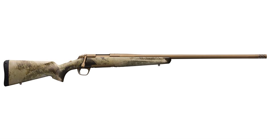 Browning X-Bolt Hells Canyon Long Range 6.8 Western Bolt-Action Rifle with A-TACS AU Camo Stock