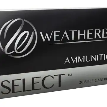 Weatherby Select Ammunition 270 Weatherby Magnum 130 Grain Hornady Interlock  500 Round