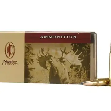 Nosler Custom Ammunition 8x57mm JS Mauser (8mm Mauser) 180 Grain Ballistic Tip Hunting  500 Round