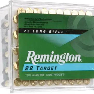 Remington Target Ammunition 22 Long Rifle 40 Grain Lead Round Nose 5000 Round