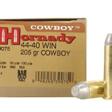 Hornady Frontier Ammunition 44-40 WCF 205 Grain Lead Flat Nose 500 Round