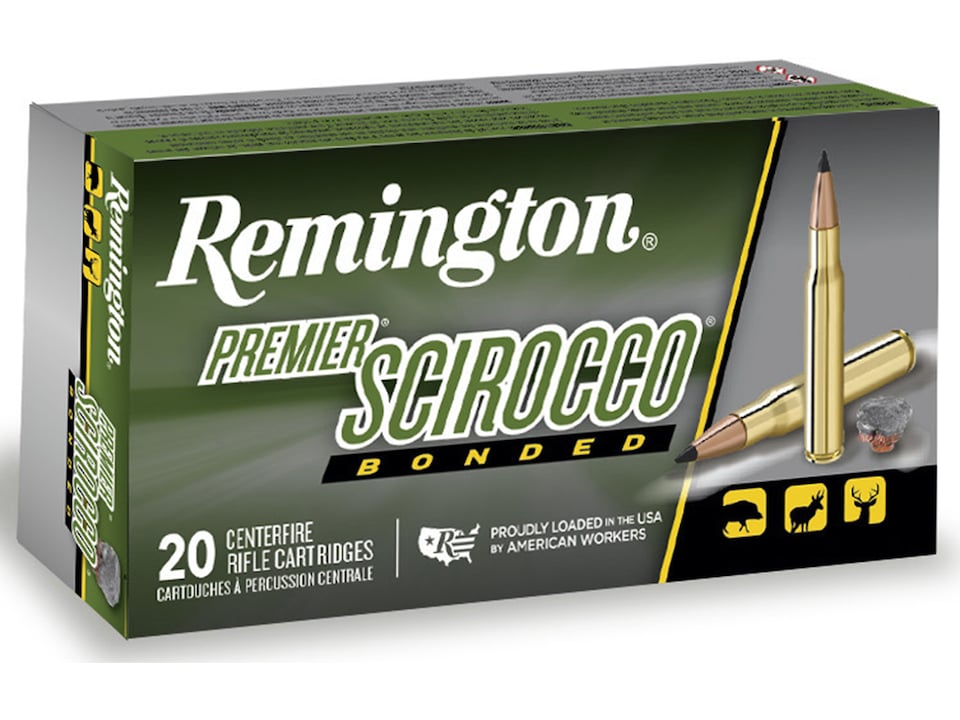 Remington Premier Ammunition 7mm Remington Magnum 150 Grain Swift Scirocco II 500 Rounds