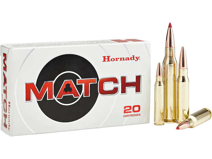Hornady Match Ammunition 260 Remington 130 Grain ELD Match 500 Round
