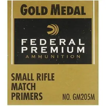Buy Federal Premium Gold Medal Small Rifle Match Primers 1000 Count