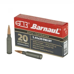 Barnaul 5.45×39 Ammo 60 Grain Full Metal Jacket 500 Round