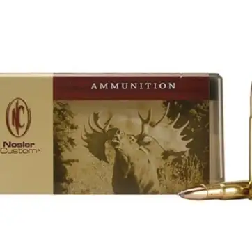 Nosler Custom Ammunition 35 Whelen 225 Grain Partition Spitzer 500 Rounds