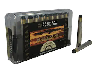 Federal Premium Cape-Shok Ammunition 470 Nitro Express 500 Grain Woodleigh Hydrostatically Stabilized Solid Bullets 500 Round
