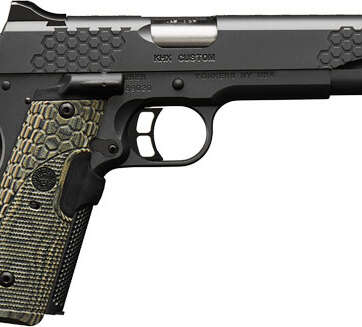 Kimber 3000359 KHX Custom Pistol – 9MM, 5 in Barrel, Stainless Steel Frame, Steel Slide, 8 Rd