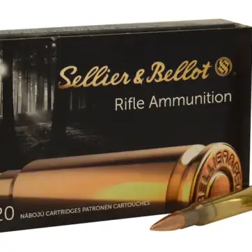 Sellier & Bellot Ammunition 30-06 Springfield (M1 Garand) 150 Grain Full Metal Jacket 500 Round