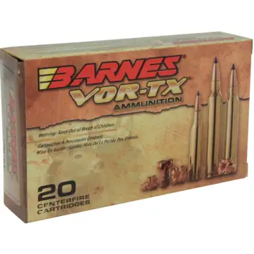 Barnes VOR-TX Ammunition 35 Whelen 200 Grain Barnes TTSX Polymer Tipped Spitzer Flat Base Lead-Free 500 Rounds
