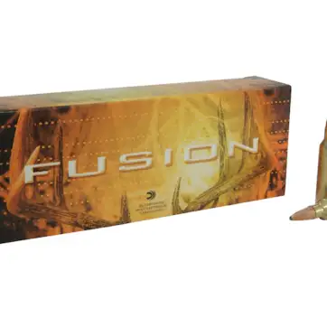 Federal Fusion Ammunition 300 Winchester Short Magnum (WSM) 180 Grain Bonded Spitzer Boat Tail 500 Round