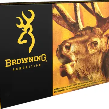 Browning BXC Controlled Expansion Ammunition 28 Nosler 155 Grain Terminal Tip  500 Round