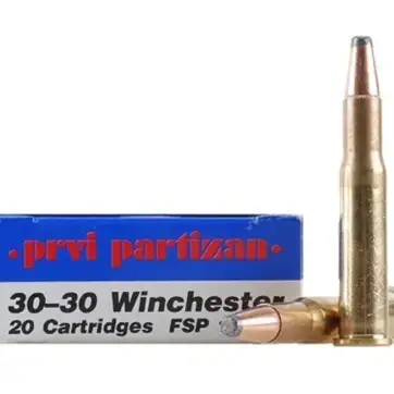 Prvi Partizan Ammunition 30-30 Winchester 170 Grain Soft Point Box of 500