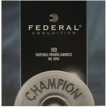 Federal Primers #209A Shotshell Box of 1000 (10 Trays of 100)
