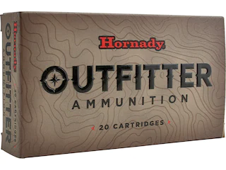Hornady Outfitter Ammunition 375 H&H Magnum 250 Grain CX Polymer Tip Lead Free 500 Round