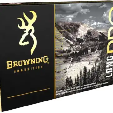 Browning Long Range Pro Match Ammunition 28 Nosler 160 Grain Sierra Tipped MatchKing Boat Tail 500 Round
