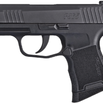 Sig Sauer P365 Pistol 9mm Luger 3.1″ Barrel X-RAY 3 Night Sights 10-Round Nitron Polymer Black