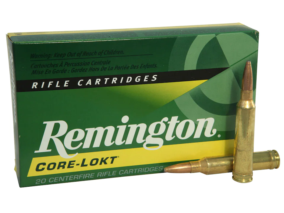 Remington Core-Lokt Ammunition 7mm Remington Magnum 140 Grain Core-Lokt Pointed Soft Point 500 Rounds