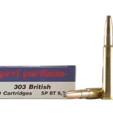 Prvi Partizan Ammunition 303 British 150 Grain Soft Point 500 Round