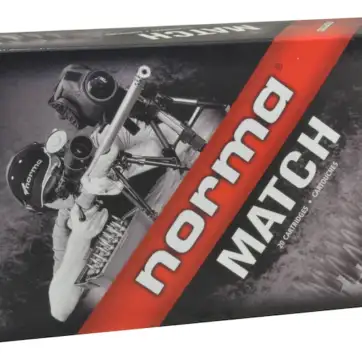 Norma Match Ammunition 6mm Creedmoor 107 Grain Hollow Point 500 Round