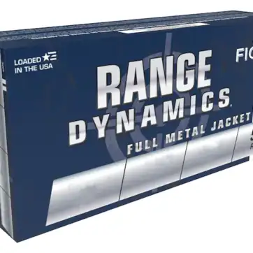 Fiocchi Range Dynamics Ammunition 32 ACP 73 Grain Full Metal Jacket 500 Round