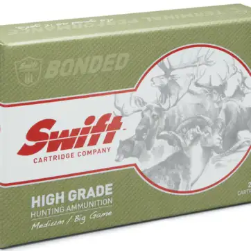 Swift High Grade Big Game Hunting Ammunition 300 Remington Ultra Magnum 200 Grain Swift A-Frame 500 Round