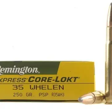 Remington High Performance Rifle Ammunition 35 Whelen 250 Grain Core-Lokt Pointed Soft Point 500 Rounds