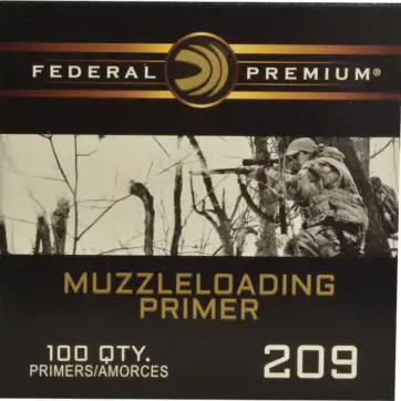 Federal Premium Primers #209 Muzzleloading Box of 100