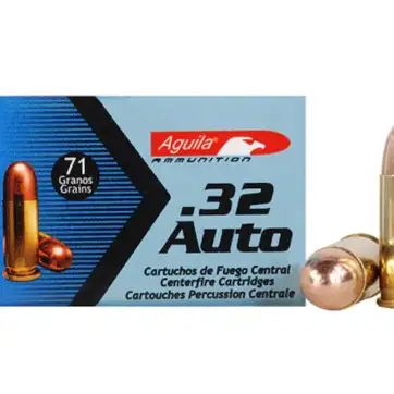 Aguila Ammunition 32 ACP 71 Grain Full Metal Jacket 500 Round