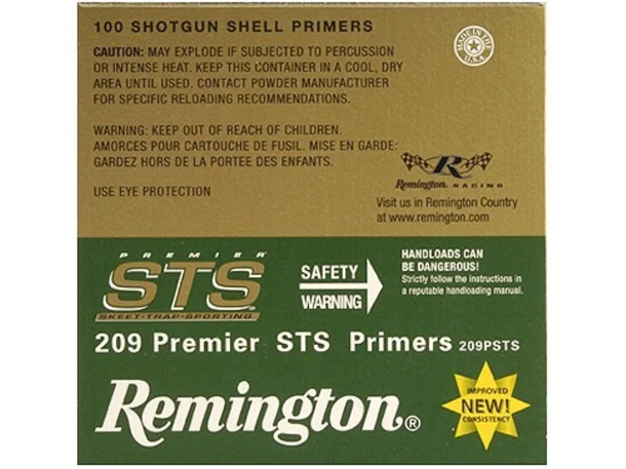 Remington Premier STS Primers #209 Shotshell