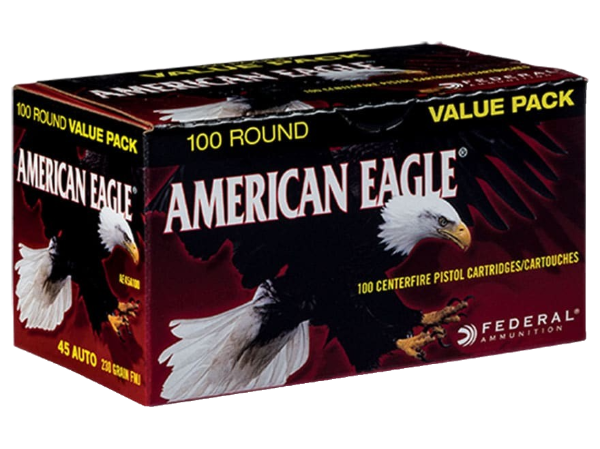 Federal American Eagle Ammunition 45 ACP 230 Grain Full Metal Jacket