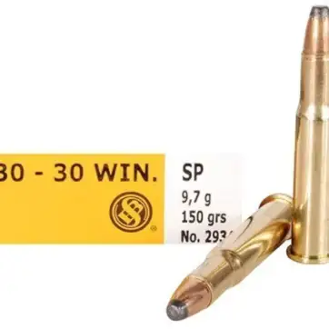Sellier & Bellot Ammunition 30-30 Winchester 150 Grain Soft Point 500 Rounds