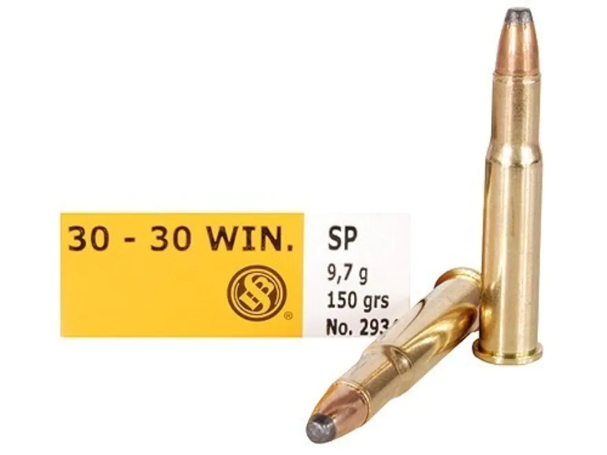 Sellier & Bellot Ammunition 30-30 Winchester 150 Grain Soft Point 500 Rounds