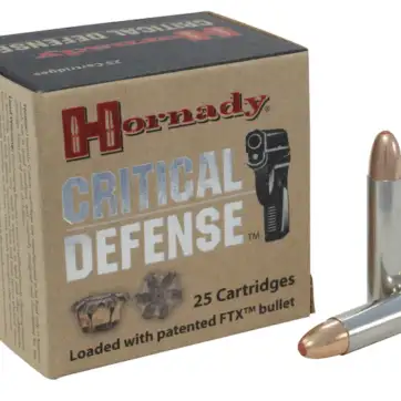 Hornady Critical Defense Ammunition 30 Carbine 110 Grain FTX 500 Round