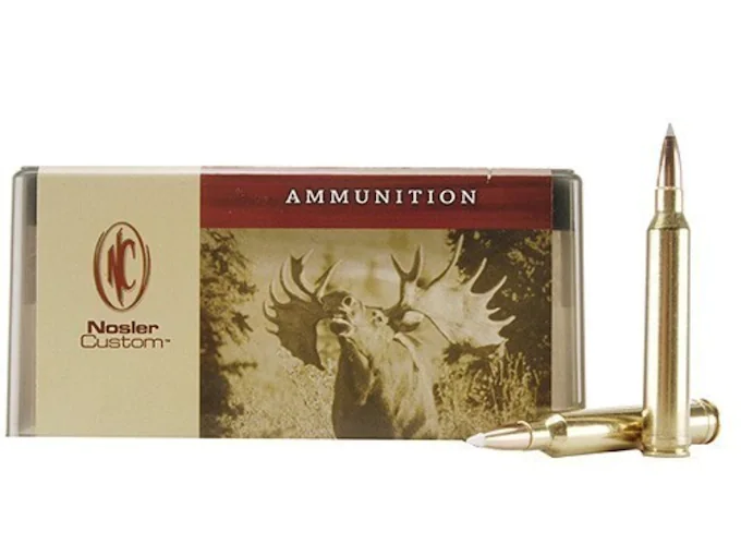 Nosler Custom Ammunition 7mm STW 140 Grain AccuBond Spitzer 500 Round
