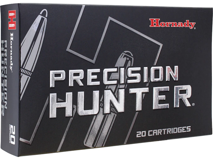 Hornady Precision Hunter Ammunition 7mm STW 162 Grain ELD-X 500 Round