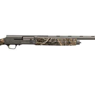 Browning A5 Wicked Wing 12 Gauge Semi-Auto Shotgun with Tungsten Cerakote Finish and Mossy Oak Shadow Grass Habitat Camo Stock