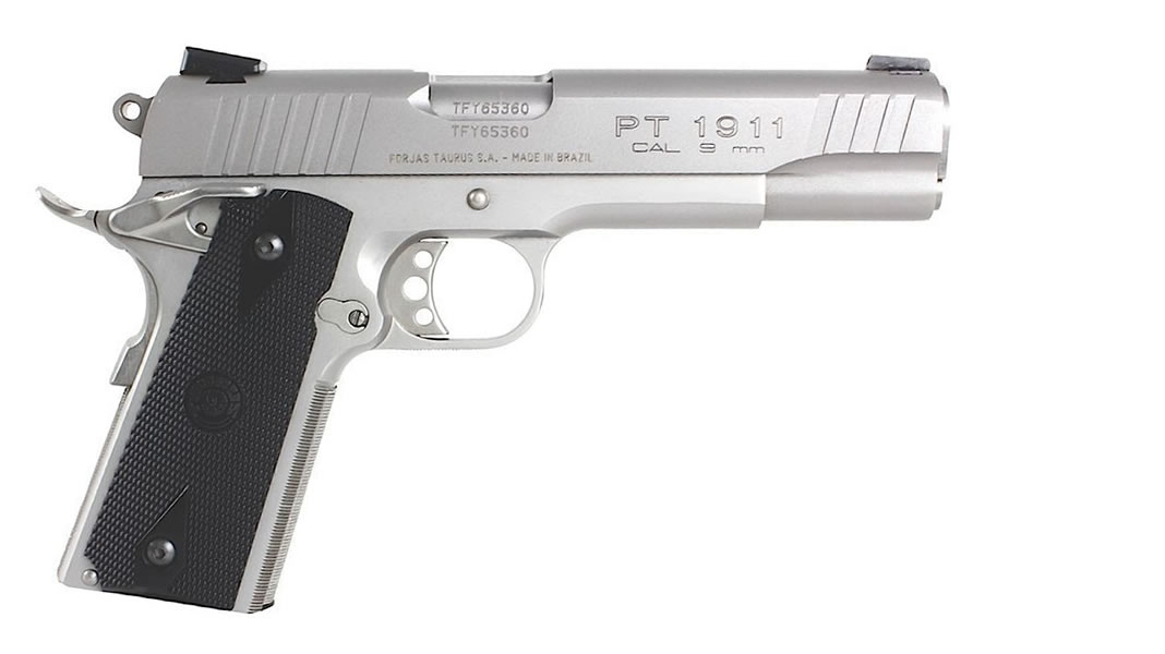 Taurus PT1911 9mm Stainless Steel Centerfire Pistol (Cosmetic Blemishes)