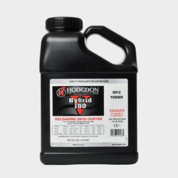 Buy 8lb of Hodgdon Hybrid 100V Smokeless Gun Powder