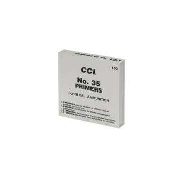 CCI 50 BMG Primers #35 Box of 500 (5 Trays of 100)