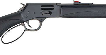 Henry Big Boy X Lever Action Rifle H012CX, 45 Long Colt, 17.5″ Threaded, Synthetic Stock, Blued Finish, 7 Rds