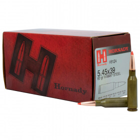 Hornady Custom 5.45×39 60 Grain V-MAX Steel 500 Round Ammo