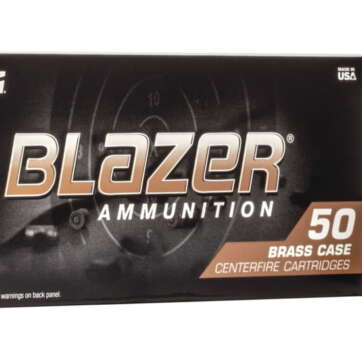 CCI Ammunition Blazer Brass .357 Magnum 158 grain Jacketed Hollow Point Centerfire Pistol Ammunition 500 rounds