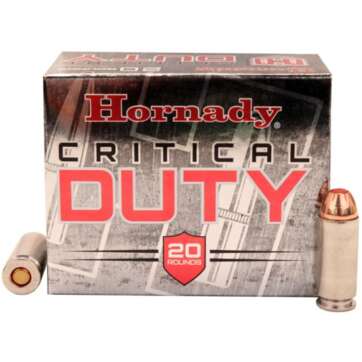 Hornady Critical Duty 10mm Auto 175 Grain FlexLock Centerfire Pistol Ammunition 500 rounds