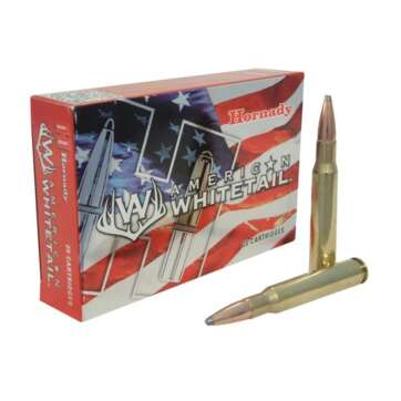Hornady American Whitetail .30-06 Springfield 180 Grain InterLock SP Centerfire Rifle Ammunition 500 rounds