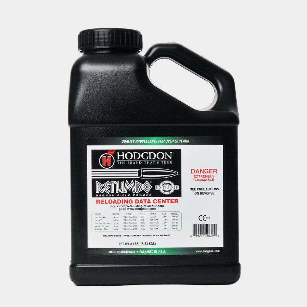 Buy 8lb Of Hodgdon Retumbo Smokeless Gun Powder